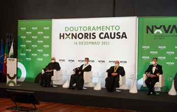 Professor Germano de Sousa e Vice-Almirante Gouveia e Melo recebem título de Doutor Honoris Causa pela NOVA